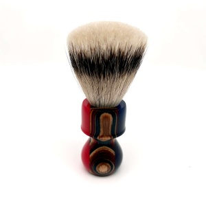 SHD Finest 3 Band Badger w/ Wood Handle Whole Shaving Brush Men's Grooming Tool