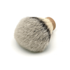 Top Class Wet Shaving Brush Men\'s Grooming Tool High Mountain White(HMW) Silvertip Badger Knot